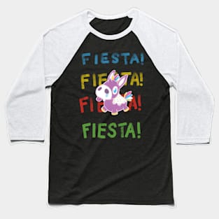 Donkicorn Fiesta Time Baseball T-Shirt